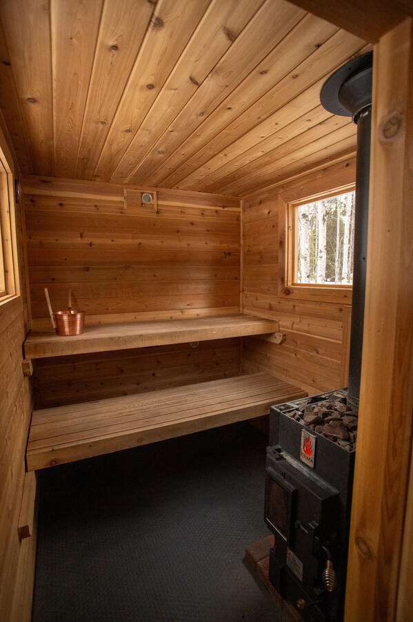 Interior Image of the Sauna